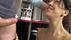 Sex addict brunette rusian babe with amazing body fucking with Robin Reid Thumb