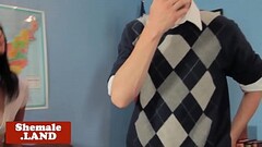 Cocksucking tgirl bendover and assfucked Thumb