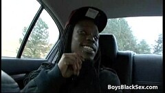 White Skinny Gay Boy Nailed By Huge Black Dick Bareback Style 04 Thumb