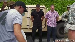 Army teachers teach fucking boy and straight military men with big Thumb