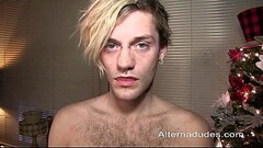 holiday twink unwraps his package Thumb