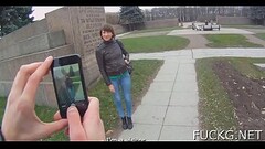 Sex with a strange boy in glasses Thumb