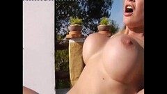 Italian pornstar with big tits fucked hard on the sun Thumb