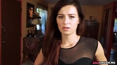 Avery Moon spreads her pussy for step daddy Thumb