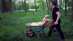 Blonde&rsquo_s tight asshole punished in bondage discipline masturbation Thumb