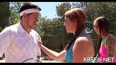 A chap bonks wet holes of teens Thumb