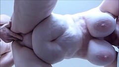 Mature Amateur BBW with Huge Tits Fucked from Behind Thumb