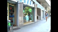 Horny shemale fucked in a public toilet Thumb