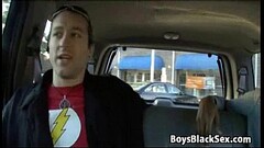 Blacks On Boys - Gay Bareback Interracial Fuck Scene 24 Thumb