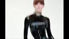 latex girl dancing Thumb