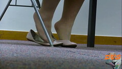 stocking shoeplay in flats Thumb