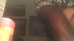 Candycane getting gang bang by black cock guy#1 Thumb