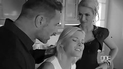 Smoking &amp_ Spanking - Young Babe Gets Humiliated By Couple Thumb