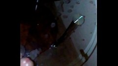 Me shoot a huge load of cum on a glass table Thumb