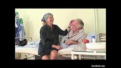 Granny watches grandpa fucks nurse in hospital Thumb