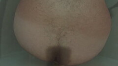 hairy bear/chub takes 9&quot_ dildo like a real slut! Thumb
