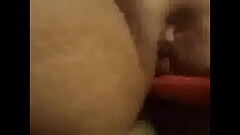 Dildo up Kelly'_s ass and her cunt Thumb