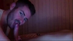 handsome guy shows off blowjob skills Thumb