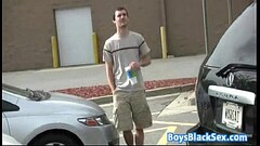 Muscular Blacg Gay Dude Fuck White Twink With His BBC 05 Thumb