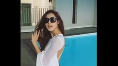 Val at the pool Thumb