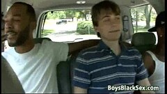 Blacks On Boys -Nasty Bareback Interracial Gay Fucking Video 12 Thumb