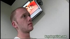 White Gay Man Handles Two Black Cocks 05 Thumb