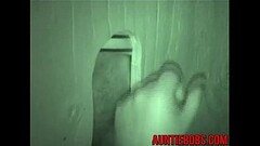 Nasty mature dude Bob sucks a cock in glory hole scene Thumb