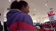 Luscious czech teen was seduced in the hypermarket and penetrated in pov Thumb