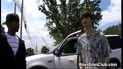Blacks On Boys - Nasty Gay Bareback Big Dick Sucking 14 Thumb