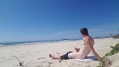 Beach Jerk Off 2 Thumb