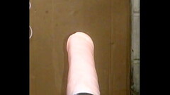 Joey D really lovin a smooth deep dildo up his butt and oozes anal juices Thumb