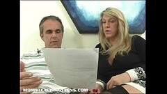 Busty milf teaches teen Amber how to fuck and swap cum Thumb