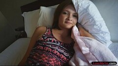 Natural tits teen stepsis gets screwed hard by fat cock Thumb