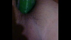 a little cucumber in my ass Thumb